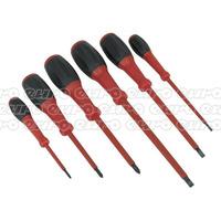 S0756 Screwdriver Set 6pc Electrician\'s VDE/TUV/GS Approved