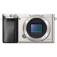 S0NY Alpha A6000 Body Only Digital Mirrorless Cameras - Silver