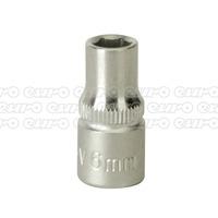 S1406 WallDrive Socket 6mm 1/4\