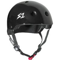 s1 lifer kids multi impact helmet black gloss