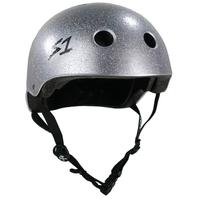 S1 Lifer Multi Impact Helmet- Silver Glitter