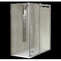 S10 Smooth 10mm Shower Enclosure - 1400mm 1400mm x 900mm