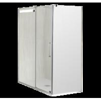 S10 Smooth 10mm Mirrored Shower Enclosure - 1400mm 1400mm x 900mm