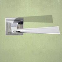 s23 s sc california status lever handle on square rose satin chrome