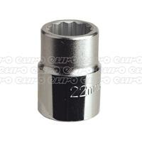 S34/22 Socket 22mm 3/4\"Sq Drive