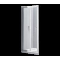 s6 luxury 6mm bi fold shower door 760mm