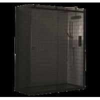 s8 cube 8mm tinted sliding shower enclosure 1200mm 1200mm x 800mm