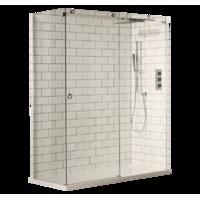 S8 Cube 8mm Sliding Shower Enclosure - 1400mm 1400mm x 800mm