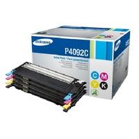 samsung clt p4092c original toner cartridges 4 pack bkcmy