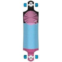 santa cruz cruzer spiral dot drop down complete longboard