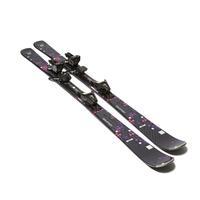 salomon womens lava skis with l10 bindings black