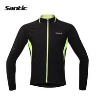 Santic Winter Long Sleeve Bicycle Coat Thermal Cycling Jacket