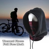SAHOO Thermal Warm Fleece Full Face Mask Head and Neck Cover Warmer Windproof Hooded Hat for Winter Outdoor Sports Cycling Motorcycle Bike Ski Snowboa