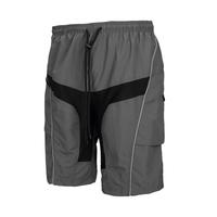 Santic Men MTB Bicycle Cycling Shorts Pants with Detachable Cushion Pad