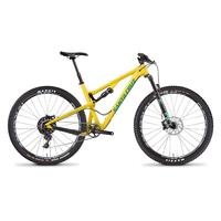 santa cruz tallboy c s 29er mountain bike 2017 yellowgreen