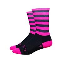 Sako7 NewYork Hipster Socks Pink/Black