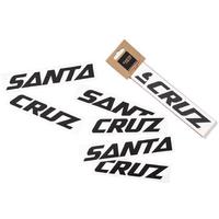 Santa Cruz Custom Downtube Decal Black
