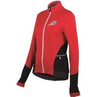 Santini Mearsey Womens LS Thermofleece Jersey Red