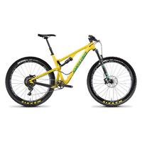 santa cruz tallboy c s 275 plus mountain bike 2017 yellowgreen