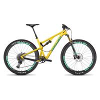 santa cruz tallboy cc xx1 29er mountain bike 2017 yellowgreen