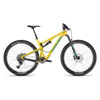 santa cruz tallboy cc x01 29er mountain bike 2017 yellowgreen