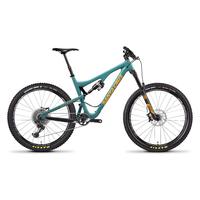 Santa Cruz Bronson CC X01 27.5 Mountain Bike 2017 Blue/Orange