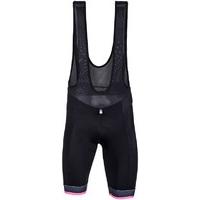 santini eventline padded bib shorts black