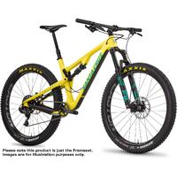 santa cruz tallboy cc frame 2017 yellowemerald