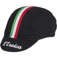 Santini Eroica Cotton Race Cap Black