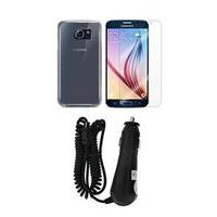 Samsung Galaxy S6 Accessory Bundle Pack Clear