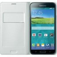 Samsung Flip cover Flip Wallet Compatible with (mobile phones): Samsung Galaxy S5 White