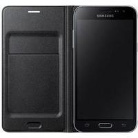 Samsung Flip cover Compatible with (mobile phones): Samsung Galaxy J3 (2016) Black