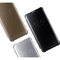 Samsung Booklet Clear View Compatible with (mobile phones): Samsung Galaxy S7 Edge Black