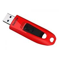 SanDisk 64 GB Ultra USB 3.0 Flash Drive - Red