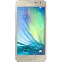 Samsung Galaxy A3 2017 (16GB Golden Sand) on 4GEE Max 3GB (24 Month(s) contract) with UNLIMITED mins; UNLIMITED texts; 3000MB of 4G Triple-Speed data.