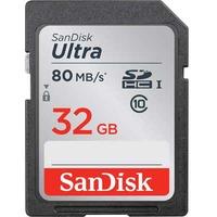 SanDisk 32GB Ultra 80MB/Sec SDHC Card