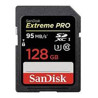 sandisk 128gb extreme pro 95mbsec sdxc card