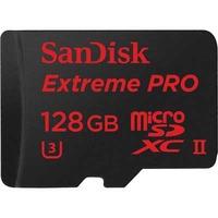 sandisk 128gb extreme pro 275mbsec microsdxc ush ii card and usb 30 re ...