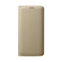 samsung flip wallet textil gold galaxy s6 edge