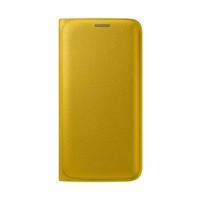 Samsung Flip Wallet PU yellow (Galaxy S6 Edge)