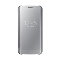 Samsung Clear View Cover silver (Galaxy S6 Edge)