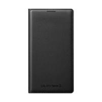 samsung flip cover wallet jet black galaxy note 3