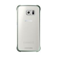 Samsung Clear Cover green (Galaxy S6 Edge)