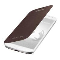 samsung flip cover brown galaxy s4