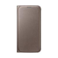 Samsung Flip Wallet PU gold (Galaxy S6)