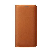 Samsung Flip Wallet Fabric orange (Galaxy S6 Edge)