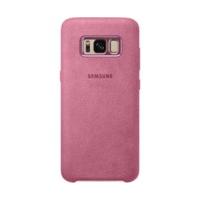 Samsung Alcantara Cover (Galaxy S8) pink