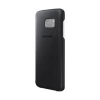 samsung leather cover galaxy s7 edge black