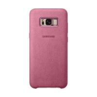 Samsung Alcantara Cover (Galaxy S8+) pink