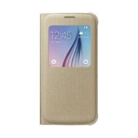 Samsung S-View Cover Fabric gold (Galaxy S6)